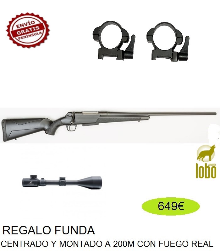Rifle Cerrojo Krico pack Oferta