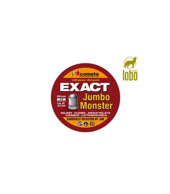 BALINES JSB-EXACT JUMBO MONSTER C/5.5 (200 UNIDADES)