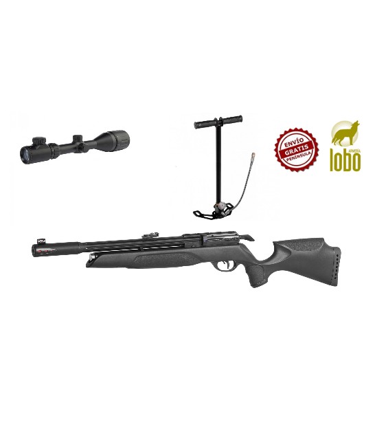 Pack Carabina Gamo Arrow 4,5 + Bomba PCP Gamo