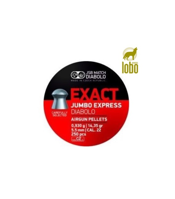 BALINES JSB JUMBO EXACT EXPRESS C/5.5 (250 UNIDADES)