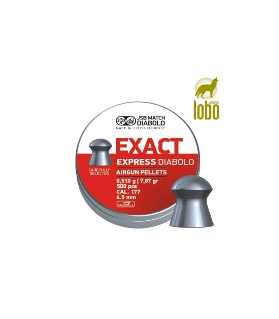 BALINES JSB EXACT EXPRESS C/4,52 (500 UNIDADES)