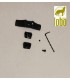 ALZA PARA RIFLE FN BAR EN FIBRA OPTICA AJUSTABLE EN DERIVA