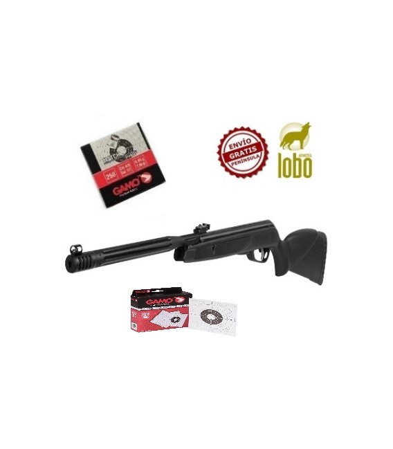 CARABINA GAMO BLACK 1000 MAXXIM + 1 CAJA DE BALINES + 25 DIANAS