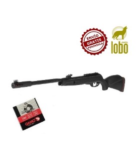 CARABINA GAMO BLACK FUSION IGT MACH 1 + 1 CAJA DE BALINES + 25 DIANAS