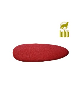 CANTONERA CERVELLATI DE GOMA EFECTO PIEL ROJA 23MM